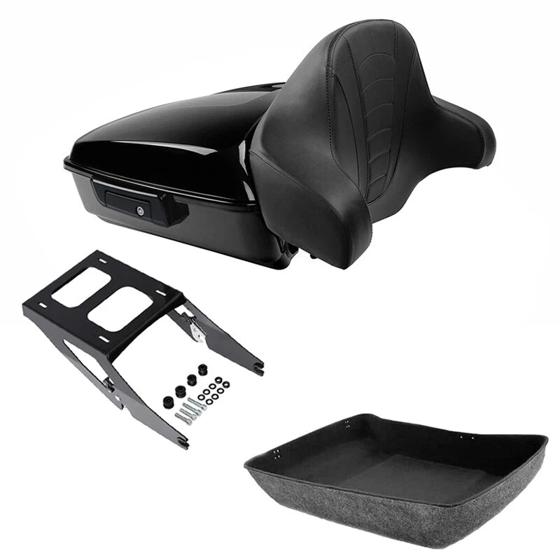 Chopped Trunk Backrest Mounting Rack for Harley Sport Glide (2018–2021)