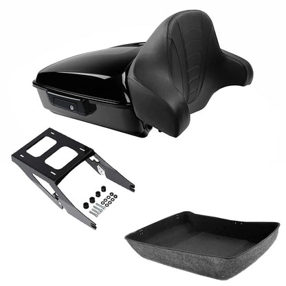 Chopped Trunk Backrest Mounting Rack for Harley Sport Glide (2018–2021)