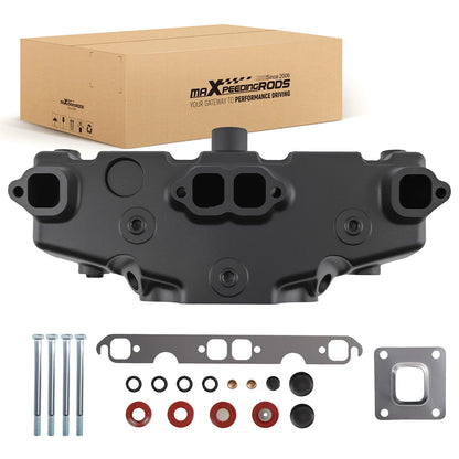 Black Cast Iron Manifold for Mercruiser 305 350 V8 (865735A02)