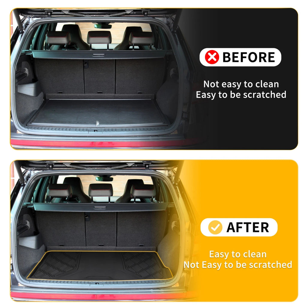 Cargo Liner Rear Trunk Mat Replacement for BMW X3 (2018–2024) TPE