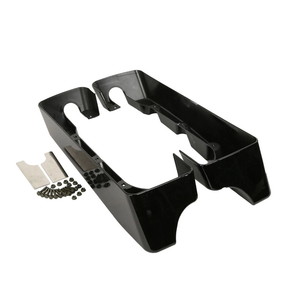 4" Stretched Extended Saddlebag Extensions for Harley Touring (1994–2013)