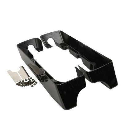 4" Stretched Extended Saddlebag Extensions for Harley Touring (1994–2013)