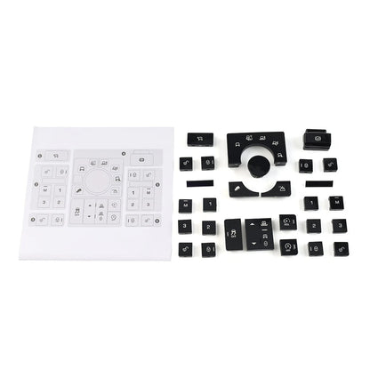 Power Window Switch Terrain Mode Button Cover Kit for Land Rover (2013–2017)