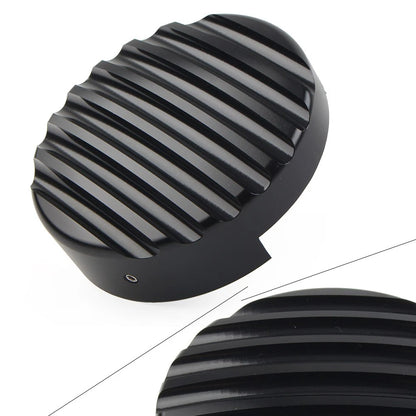 CNC Timing Timer Cover for Harley XL883 (2013–Present) Black Horizontal Pattern