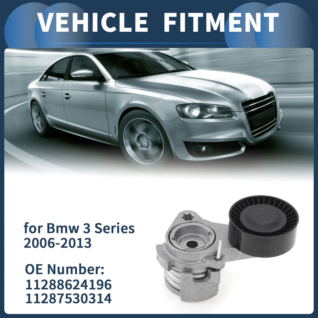Belt Tensioner Replacement for BMW 128i Base 3.0L L6 (2008–2013)