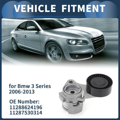 Belt Tensioner Replacement for BMW 128i Base 3.0L L6 (2008–2013)