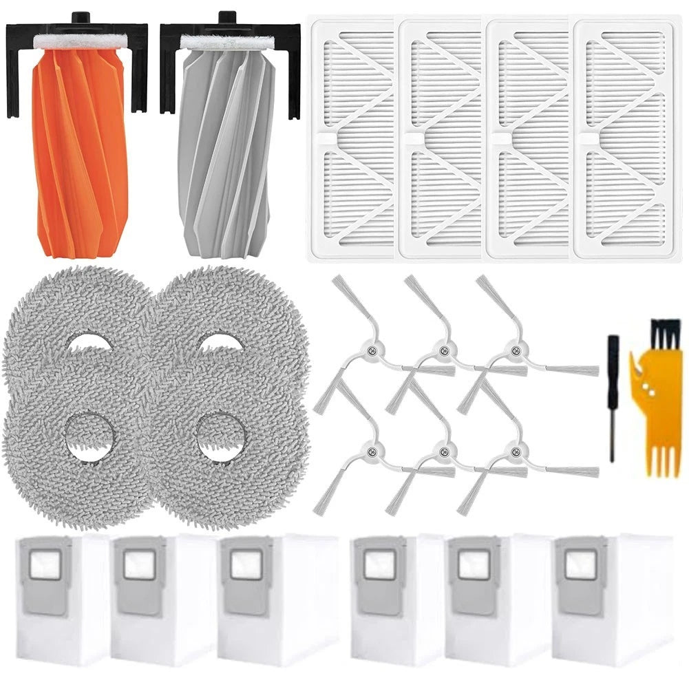 6X Floor Cleaning Robot Brush Kit for Home