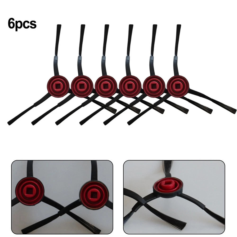 6 Pack Side Brushes for Laresar & Lubluelu Vacuums