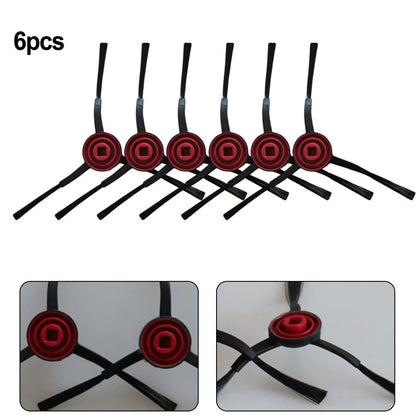 6 Pack Side Brushes for Laresar & Lubluelu Vacuums