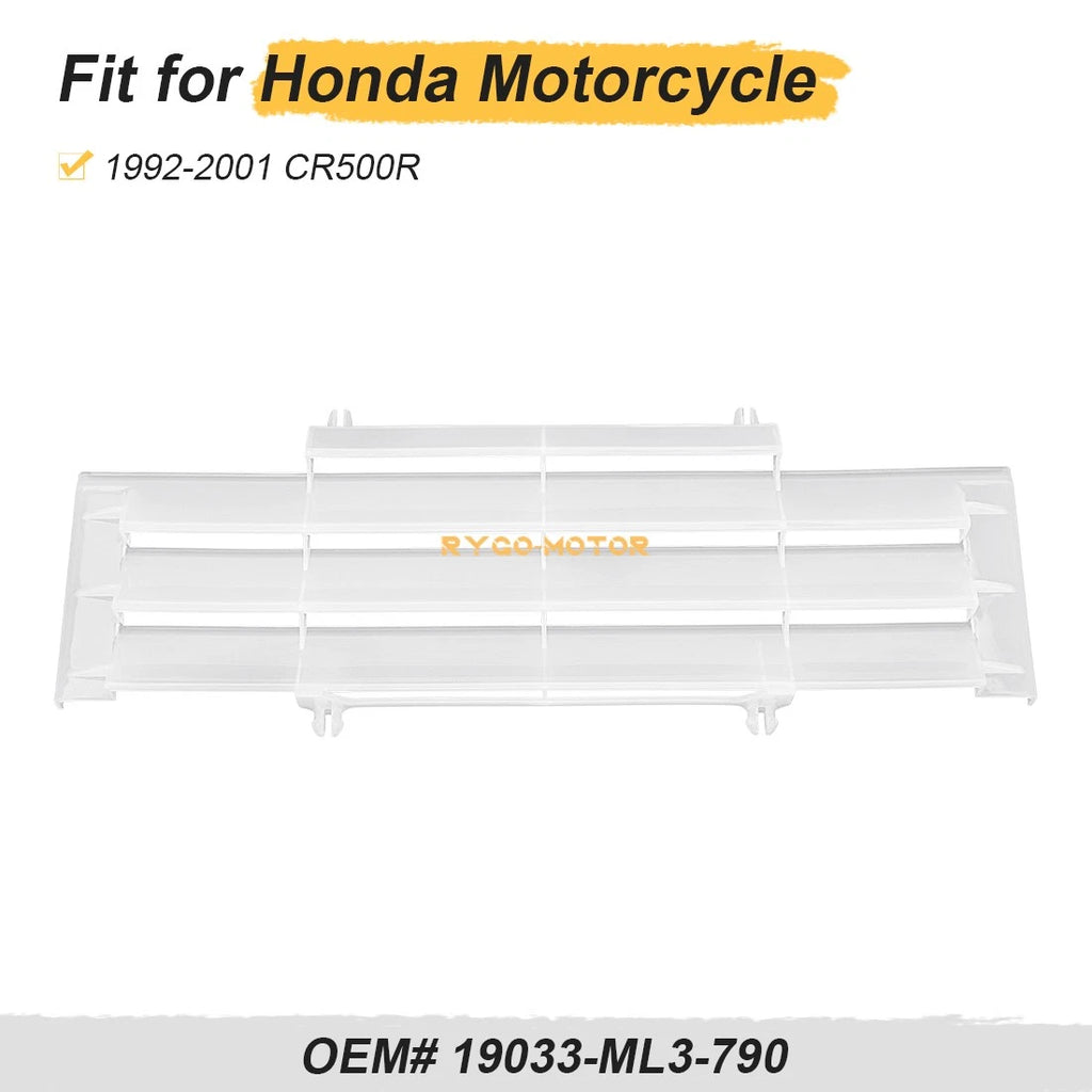 Radiator Grill Guard for Honda CR500R (1992–2001) LH/RH Louver 19033-ML3-790