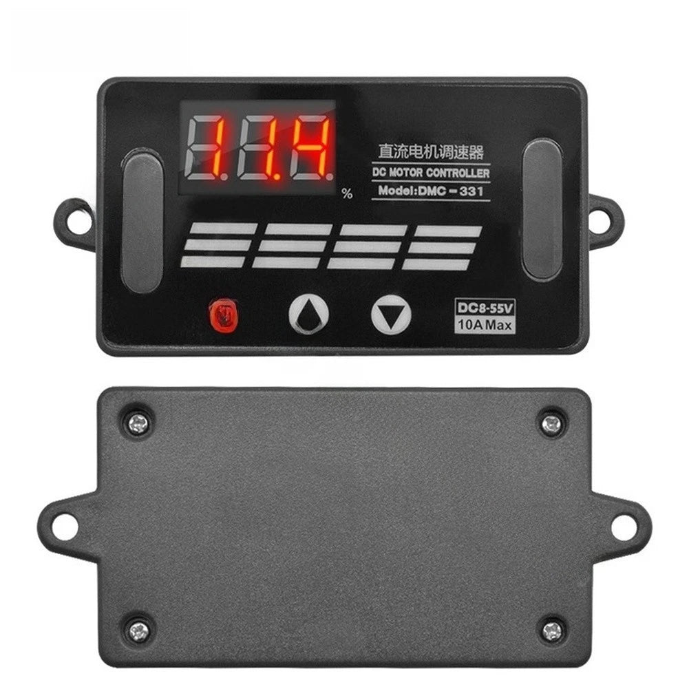 PWM DC Motor Speed Controller 10A with Digital Display for Industrial Use