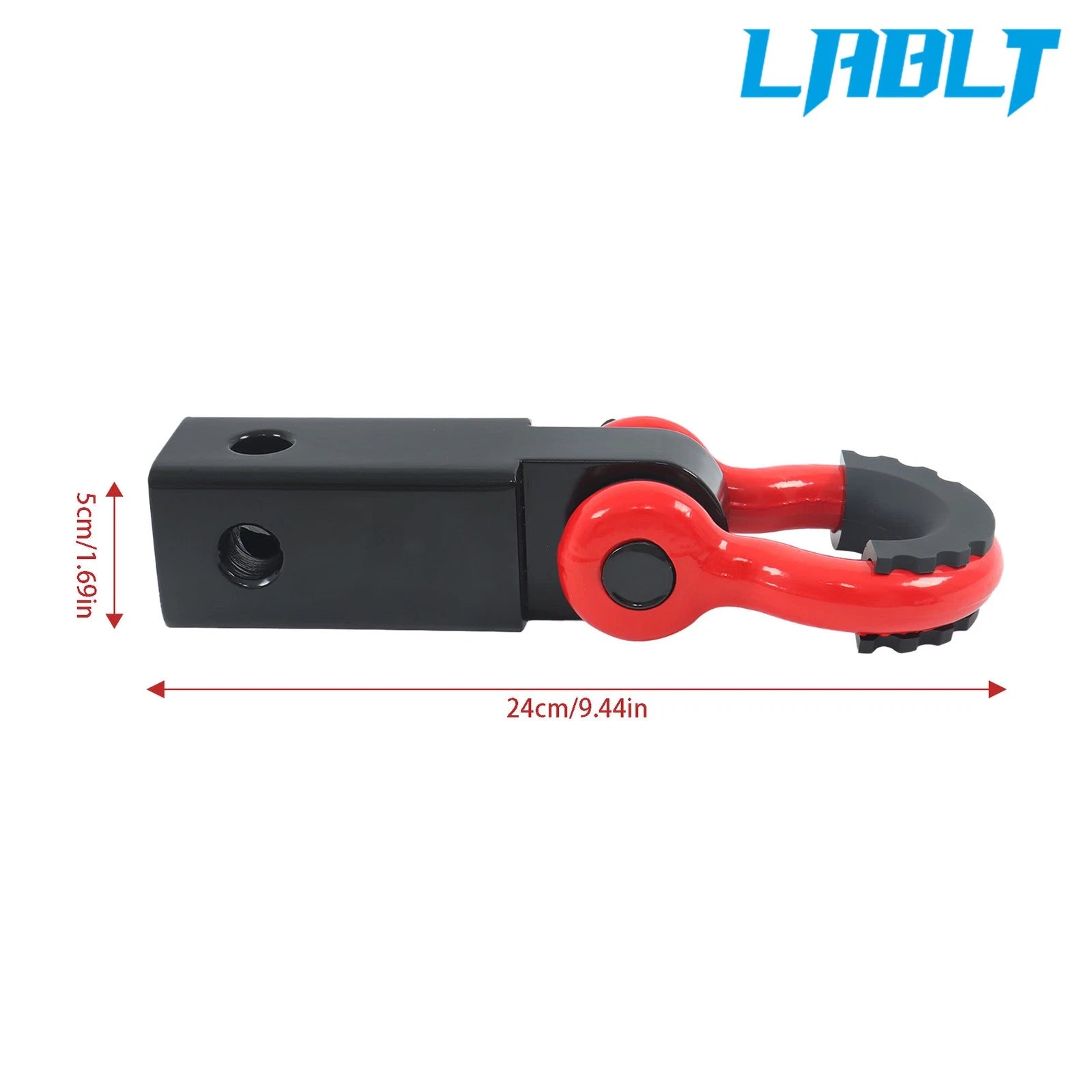 3/4" D Shackle for 2" Hitch Receiver (45000LB)