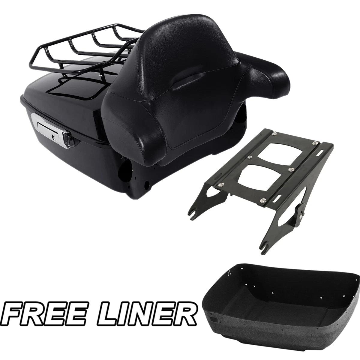 Trunk Pad Mount Rack for Harley Touring Street Road Glide (2014–Present)