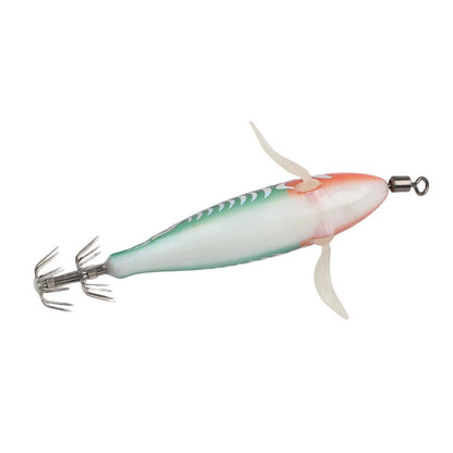 5 Glow Squid Jig Lure for Night Fishing - Realistic Shrimp Design