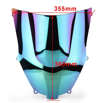 Front Windshield for Kawasaki ZX9R (2000–2003) ABS Clear