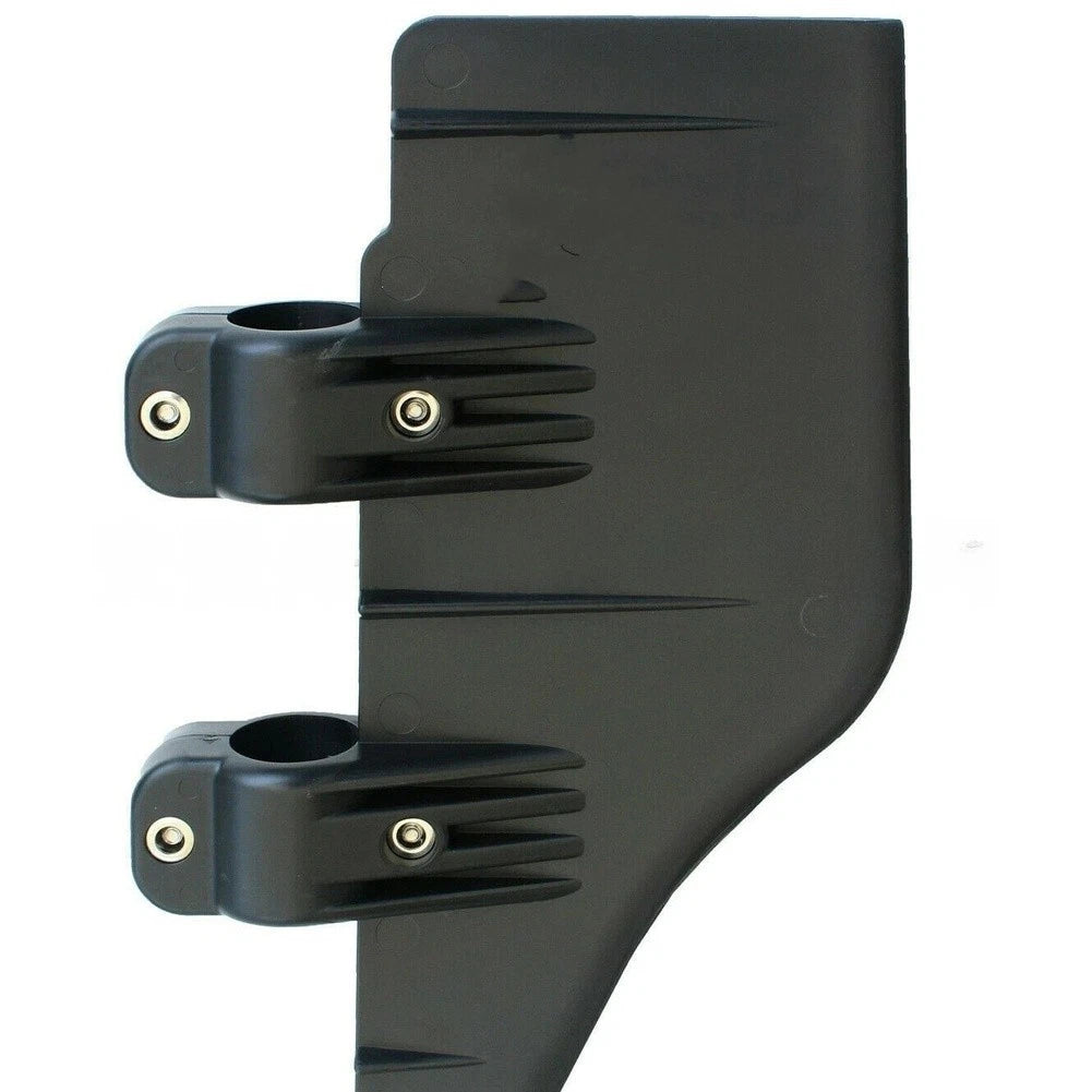Replacement Rudder Kit for 24-55 lb Thrust Electric Outboard Motors (Black)