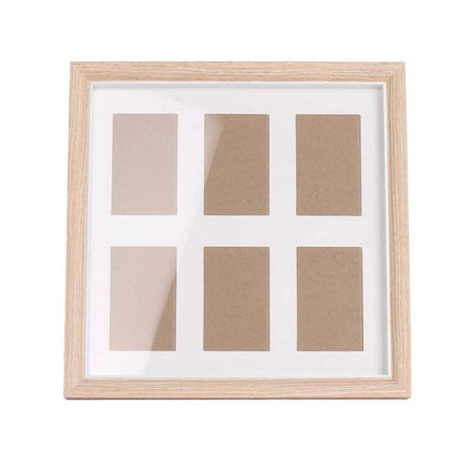 36 Inch Rustic Wooden Collage Picture Frame