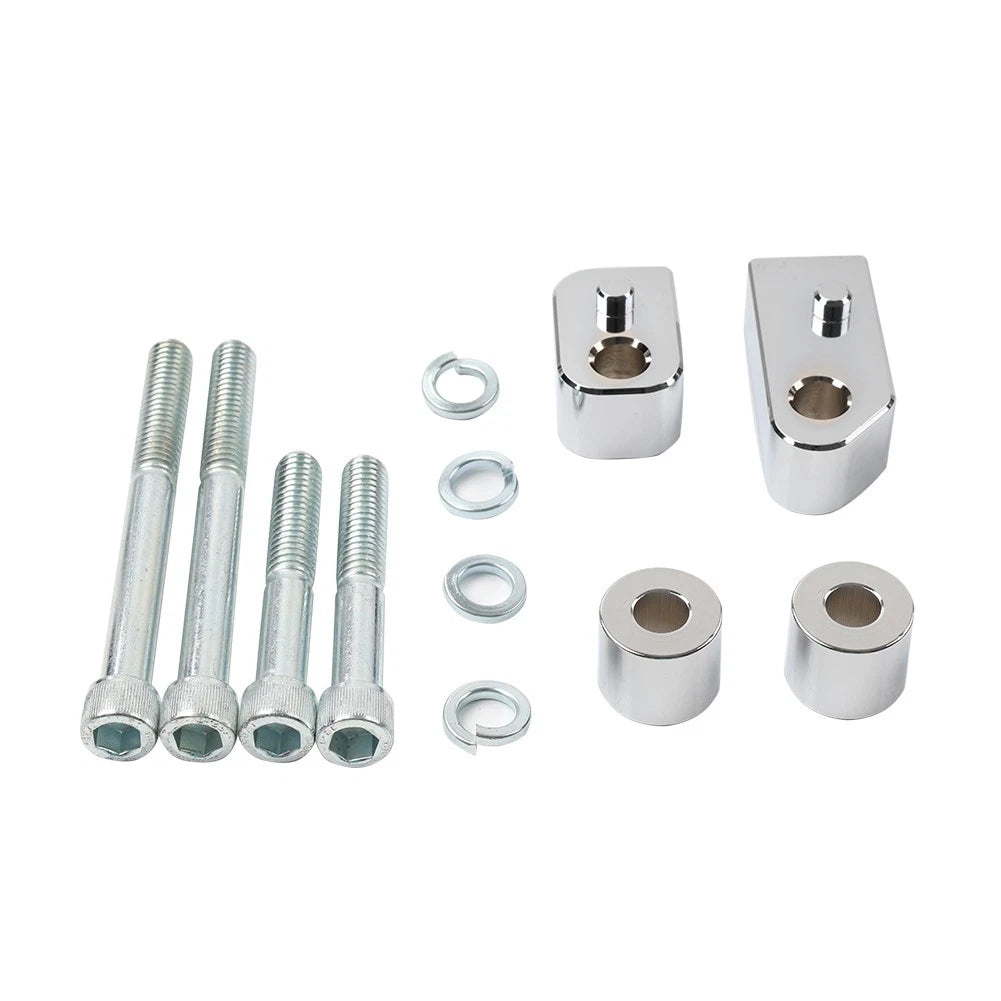 3/4" Driver Floorboard Extender Spacer Kit for Harley Road Electra Street Glide