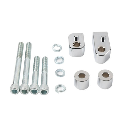 3/4" Driver Floorboard Extender Spacer Kit for Harley Road Electra Street Glide