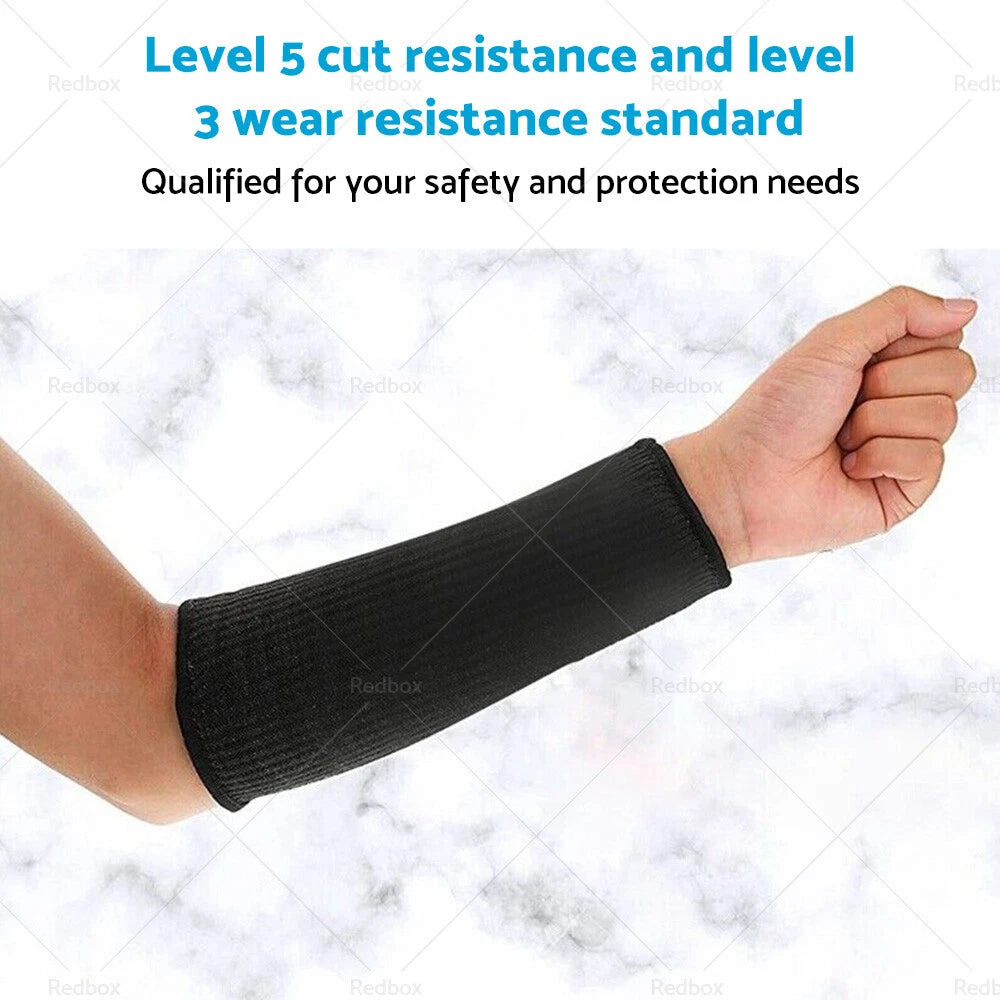 Cut Resistant Sleeves for Arm Protection - 4 Pair, 4 Colors