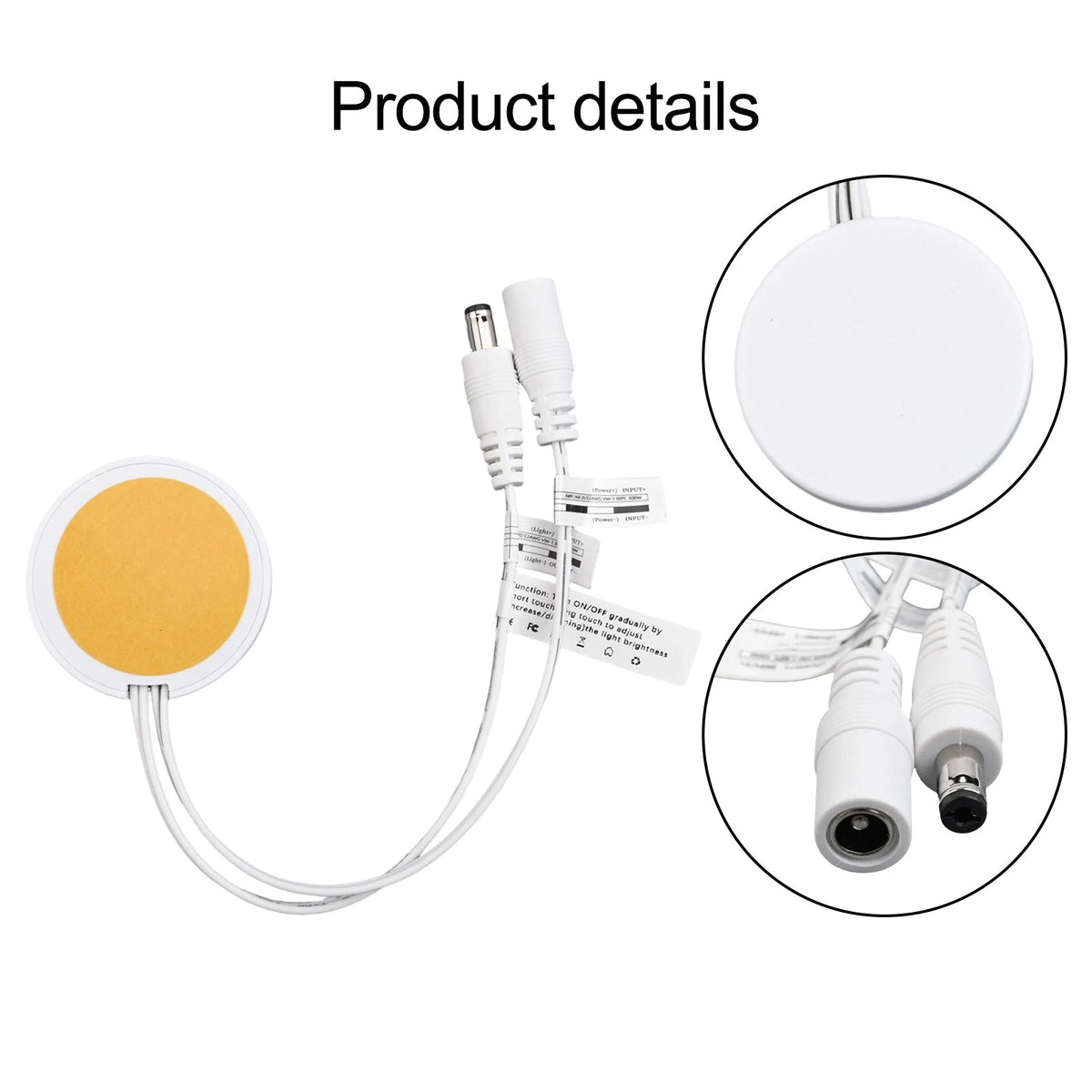 Wooden Touch Sensor Dimming Controller for LED Lights (DC12V, DC24V)