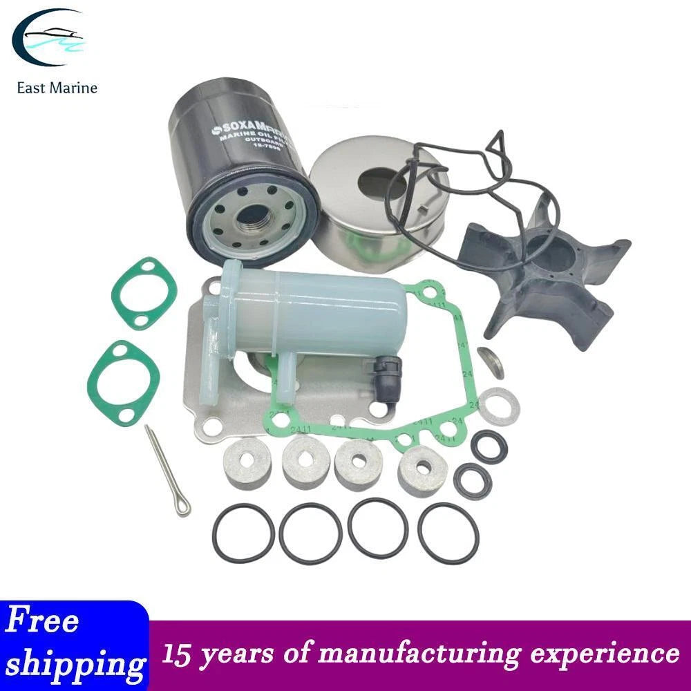 Outboard Maintenance Repair Kit for Suzuki DF 100 115 HP (17400-92840, 17400-92841)
