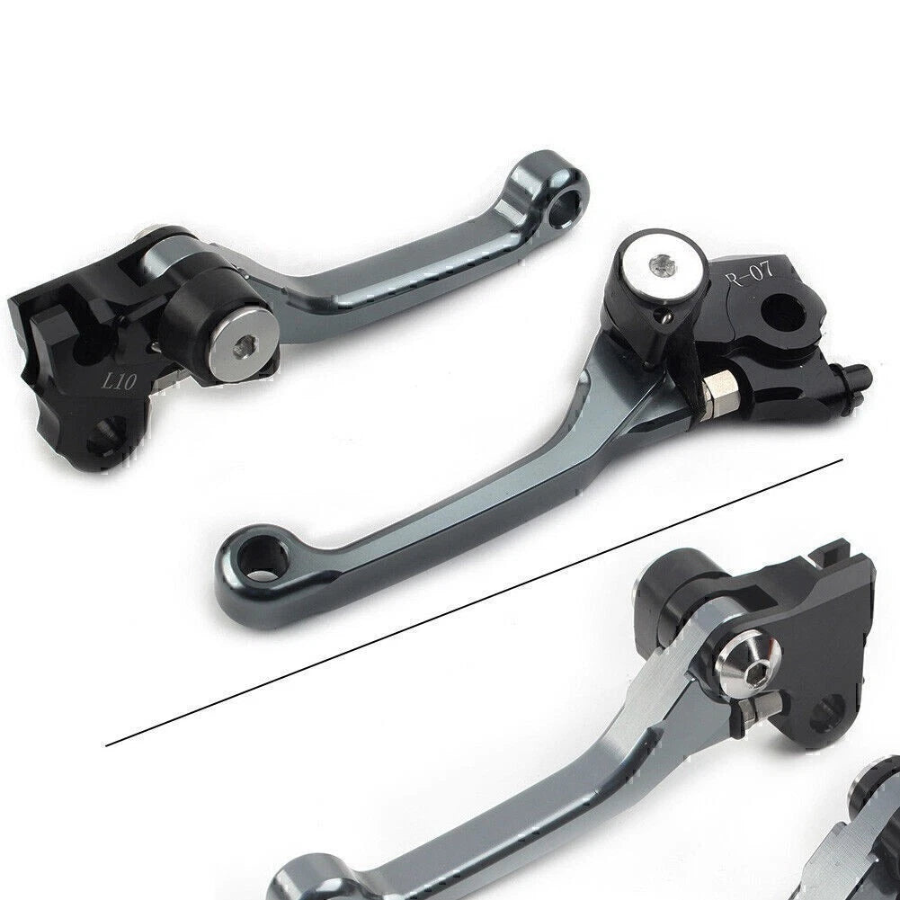 1 Pair CNC Brake Clutch Levers for Honda CRF250R CRF450R (2007–2020)