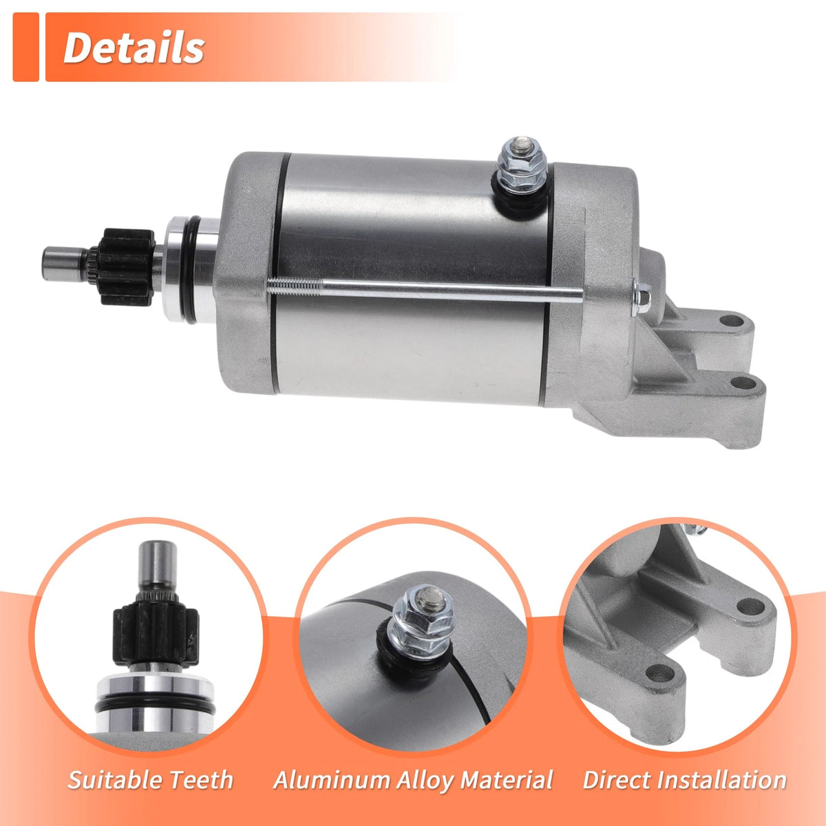 Starter Motor No. 3TB-81800-0 for Yamaha Grizzly 600 (2000–2001)