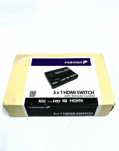 3X HDMI Switch for Fosmon (7956508063) with Remote Control