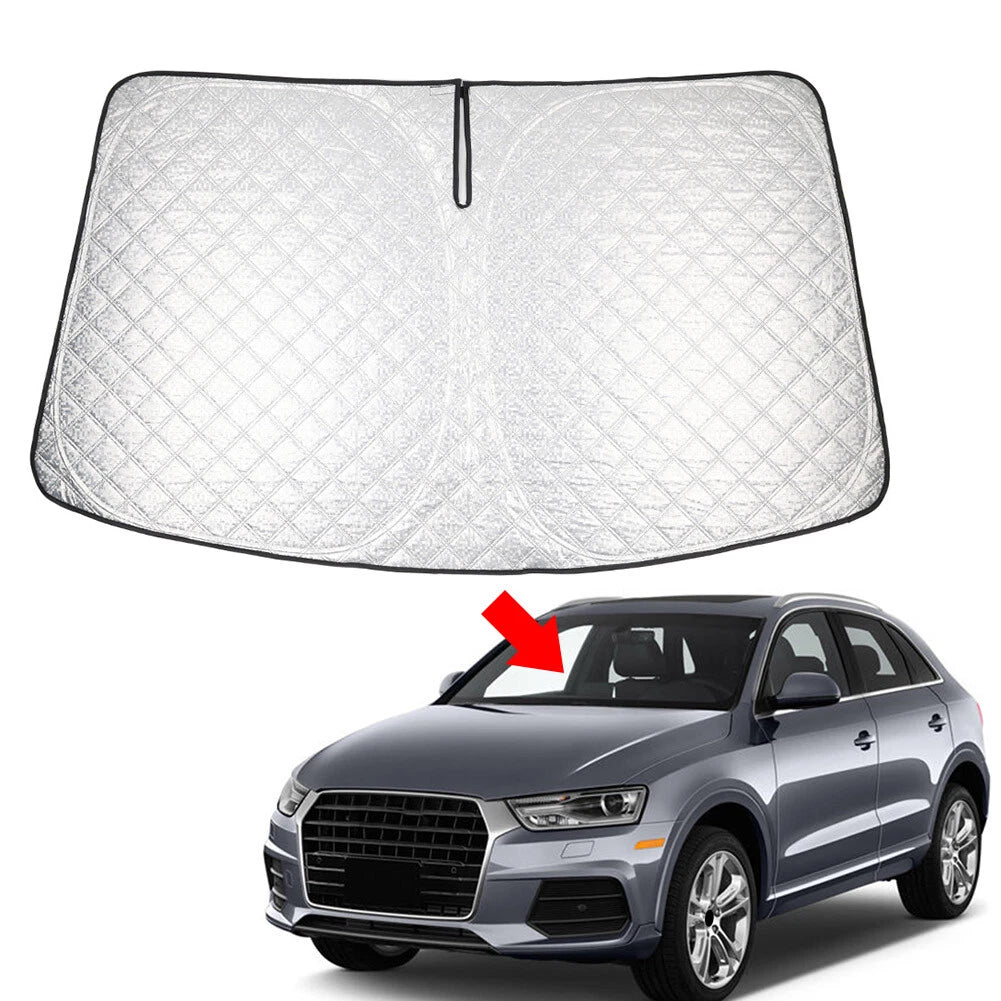 Foldable Windshield Sun Shade for Audi Q3 (2013–2018)