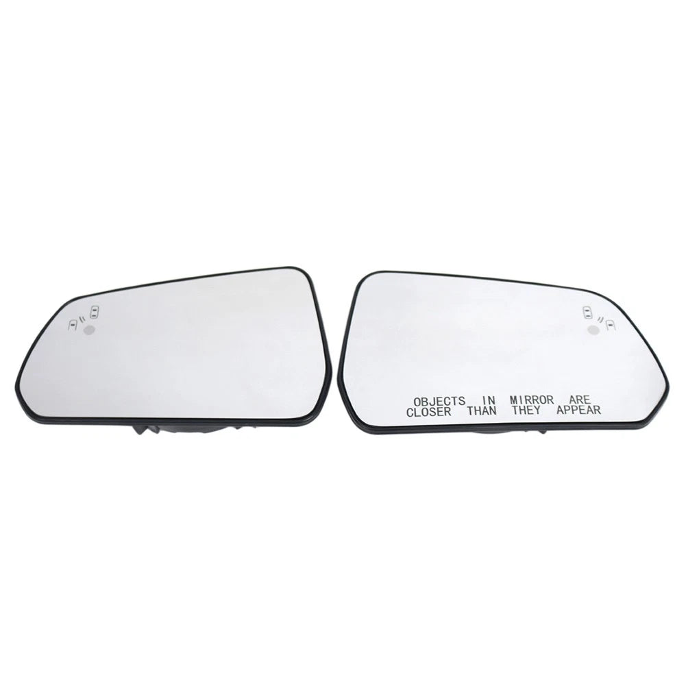 Rearview Mirror Glass with Blind Spot Indicator for Ford Mustang (2015–2023)