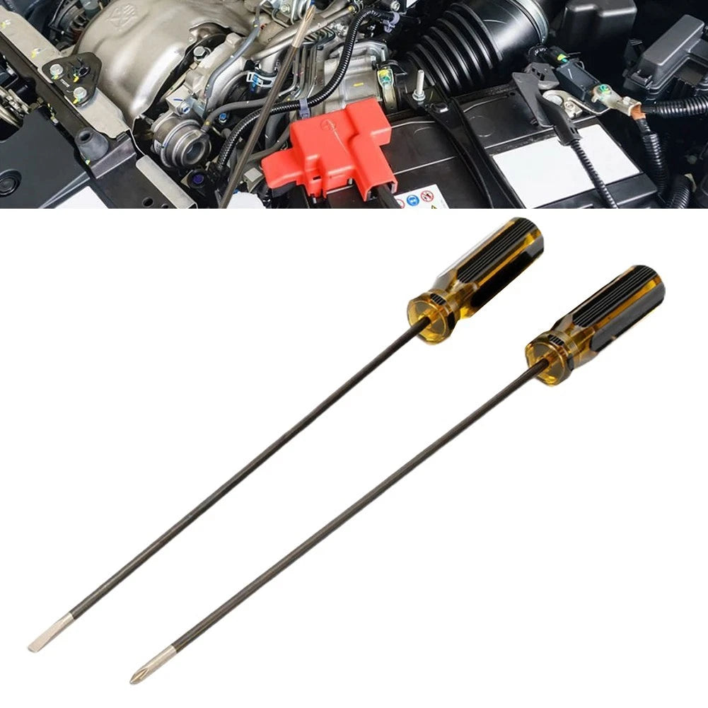 Extra Long Cross Screwdriver for Hand Tool (Chrome Vanadium Steel)