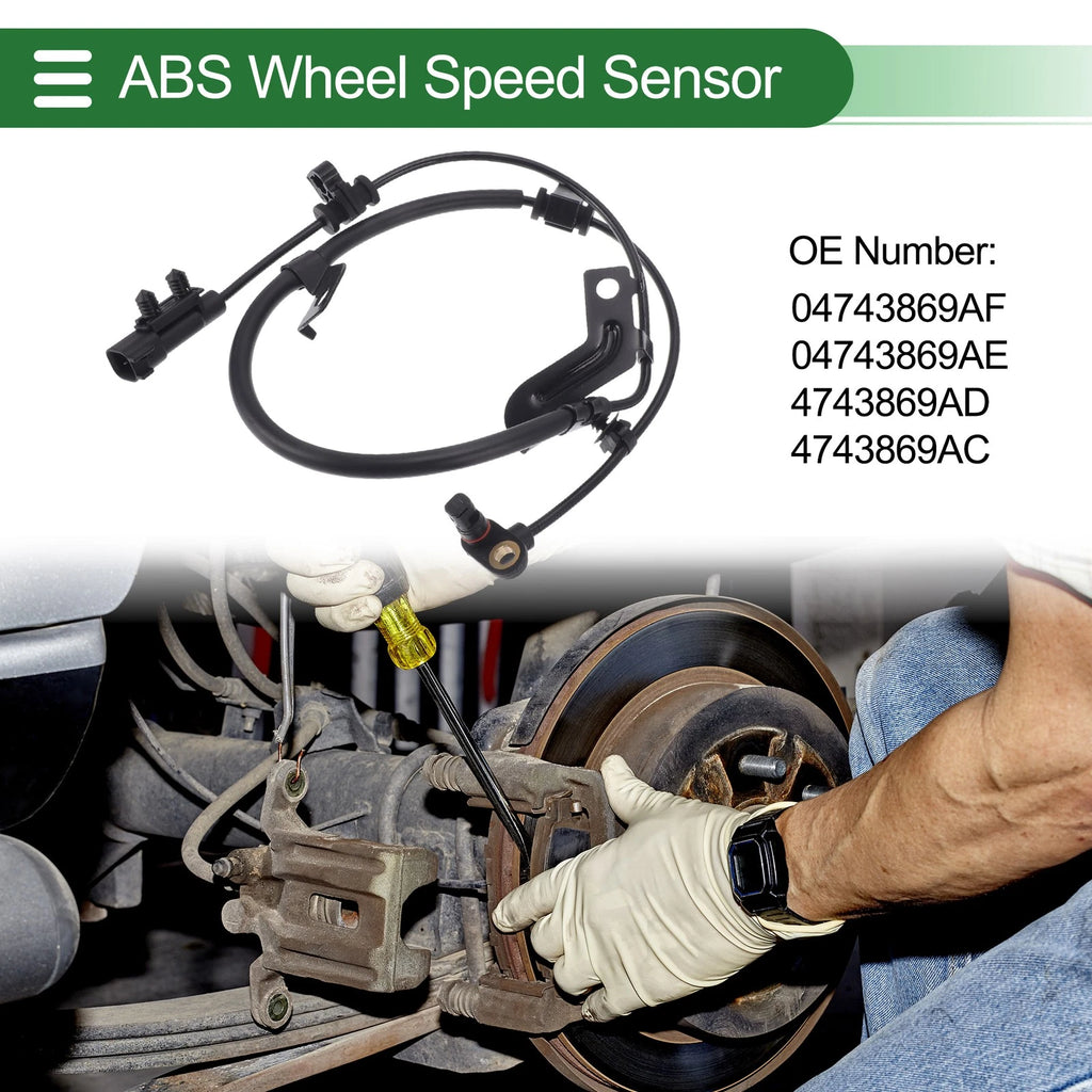 ABS Wheel Speed Sensor Left Rear for Dodge Journey (2011–2020)
