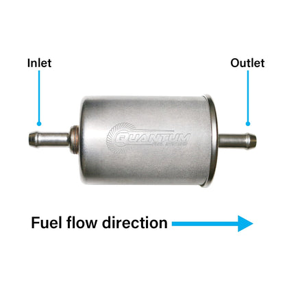 Fuel Filter for Universal Applications (3/8" Inlet/Outlet, 40-120psi, WIX 33482)