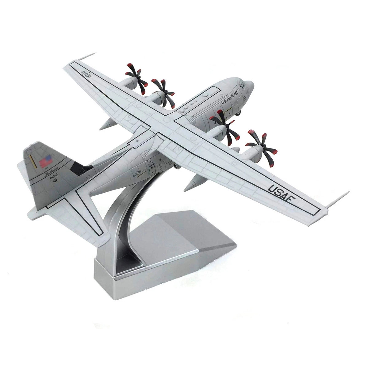 C-130 Hercules Transport Alloy Model for USAF (1/200)