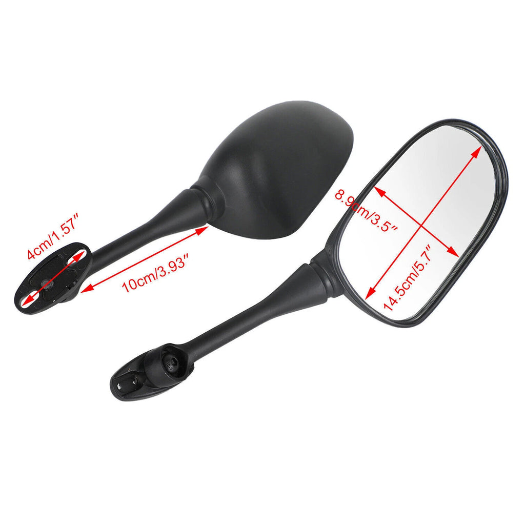 Mirrors for Honda CBR 600 F4 / F4i RC51 / RVT 1000 (2000–2005) Black T9