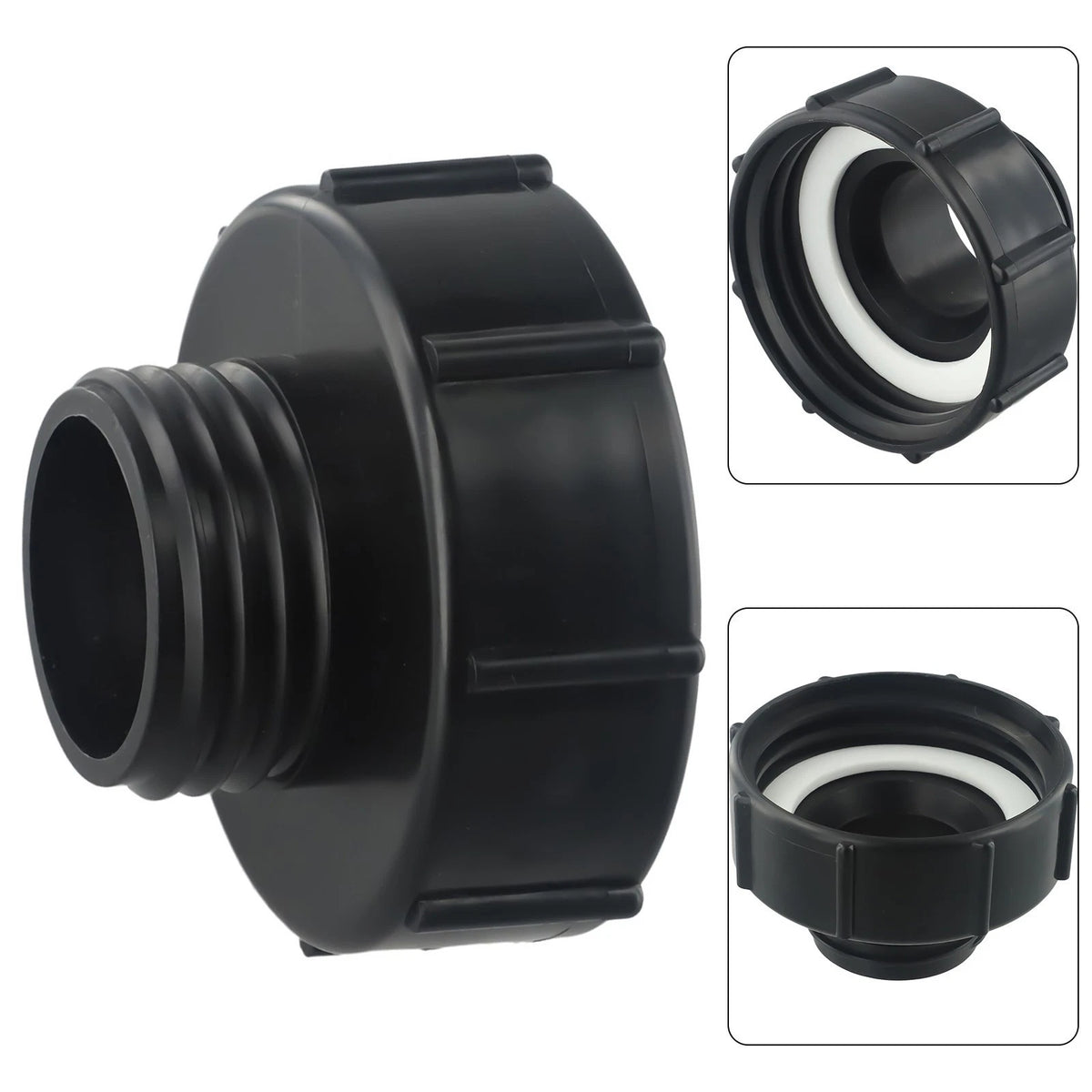 IBC Tote Tank Valve Drain Adapter for Garden Hose Connector Tools