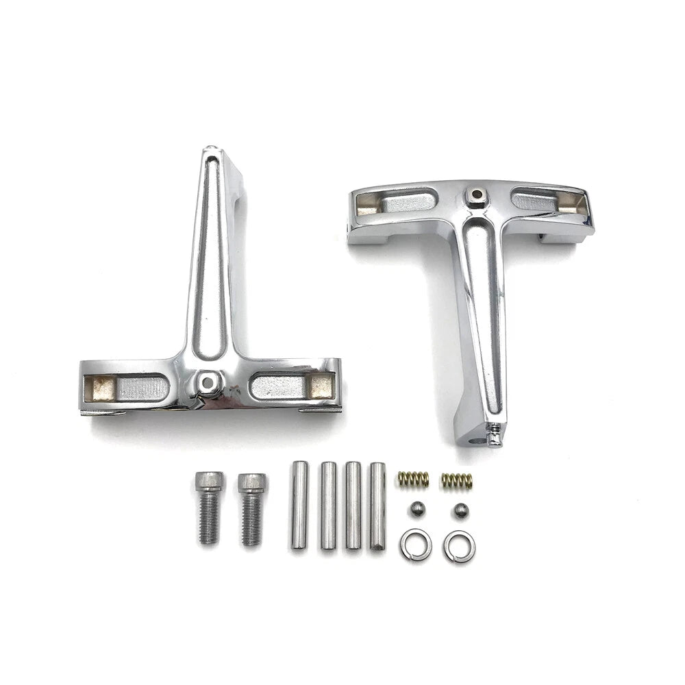 Chrome Leaf Knob for Harley Touring (1993–2008)