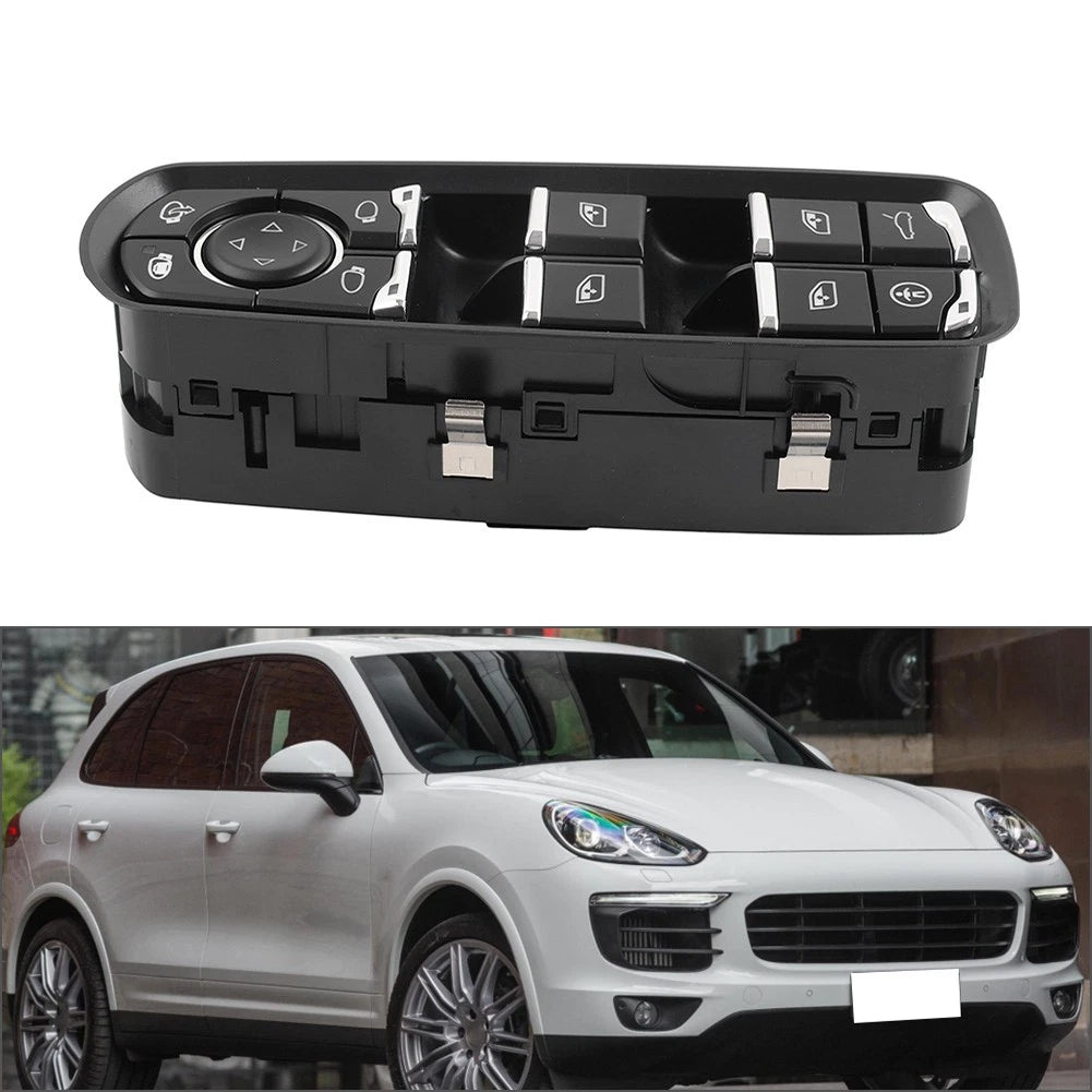 Front Left Power Window Control Switch for Porsche Cayenne Macan Panamera (2011–2018)