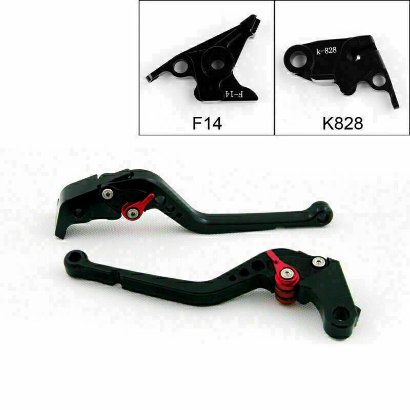 Long Brake Clutch Levers for Kawasaki ZX6R/ZX636R/ZX6RR (2000–2004)