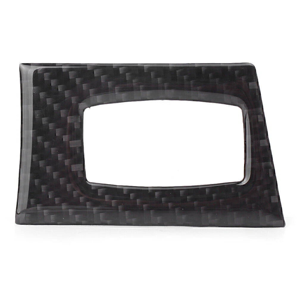 Carbon Fiber Switch Buttons Frame Trim for BMW E90 E92 E93 (2006–2013)