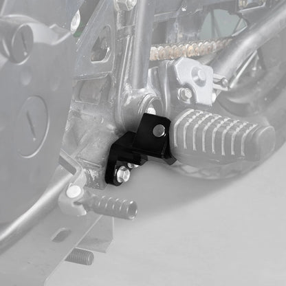 Pair of 1" Footpeg Lowering Mounts Brackets for Kawasaki KLR650 (1987–2018)