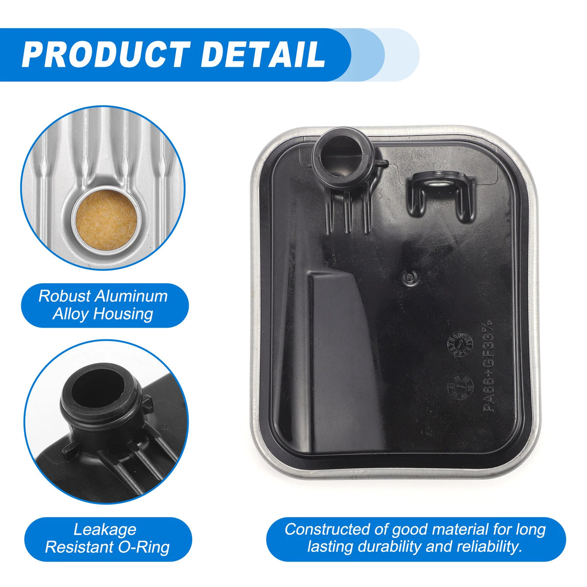 Transmission Fluid Filter Oil Pan for Ford Escape (2013–2019) DG9Z7A098A