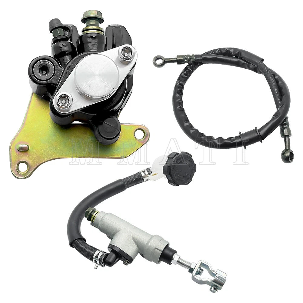 Rear Brake Master Cylinder & Caliper Hose for Honda Sportrax TRX400EX (1999–2004)