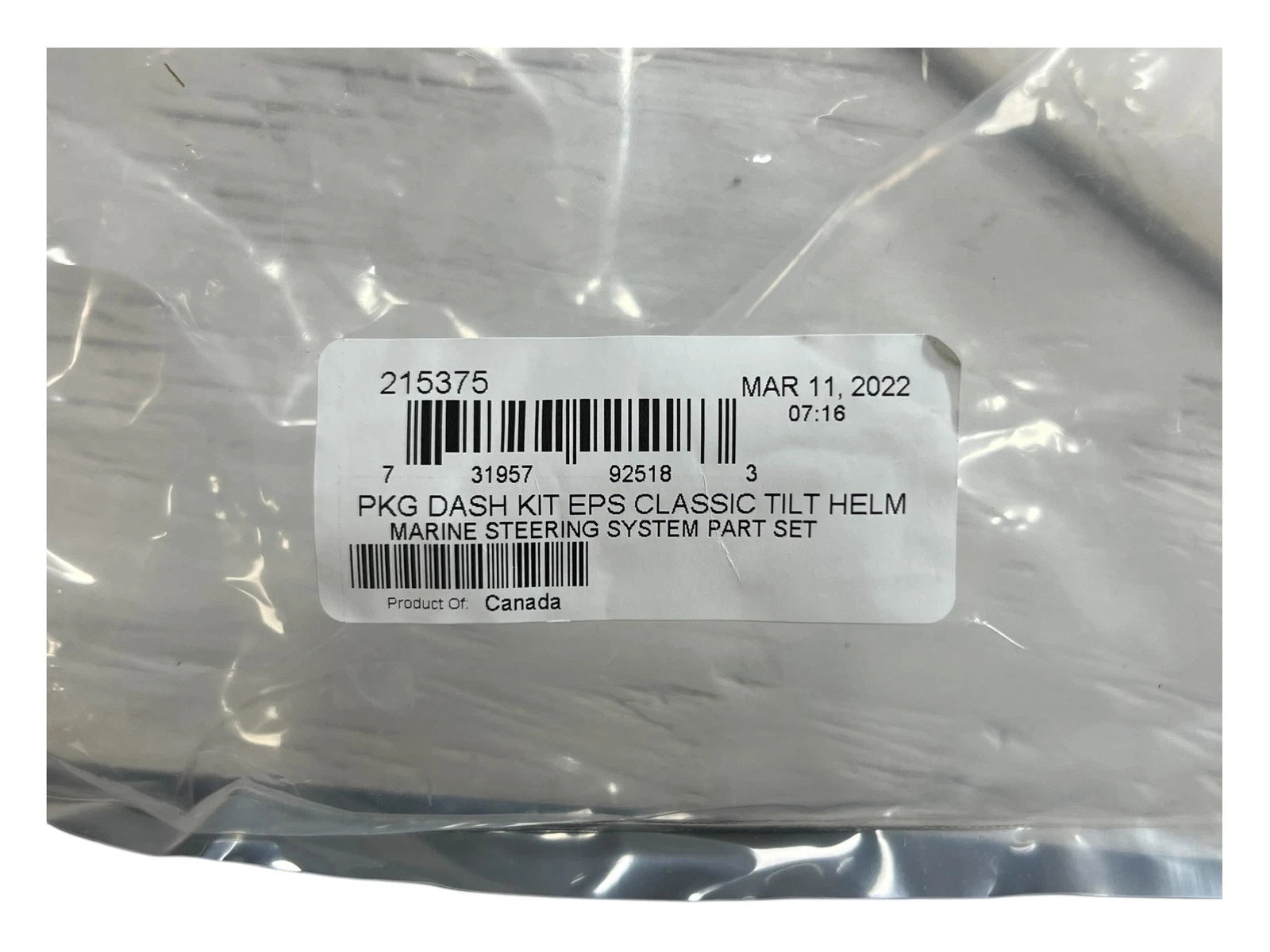Seastar Solutions EH1552 Classic Tilt Helm Kit for Dometic (OEM)