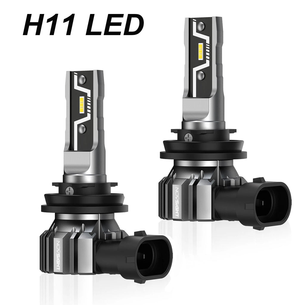 2X H11 H8 LED Headlight Bulbs Kit for