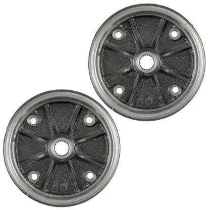 Brake Drums Rear Left Right Replacement for Kawasaki 41038-1239 (2005–2015)