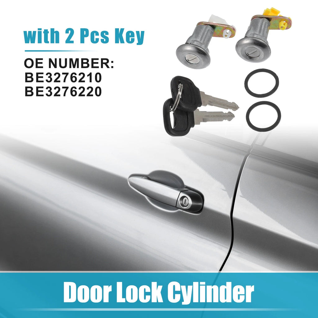 Door Lock Cylinder Replacement for Mazda B2200 (1986–2002) 1 Set