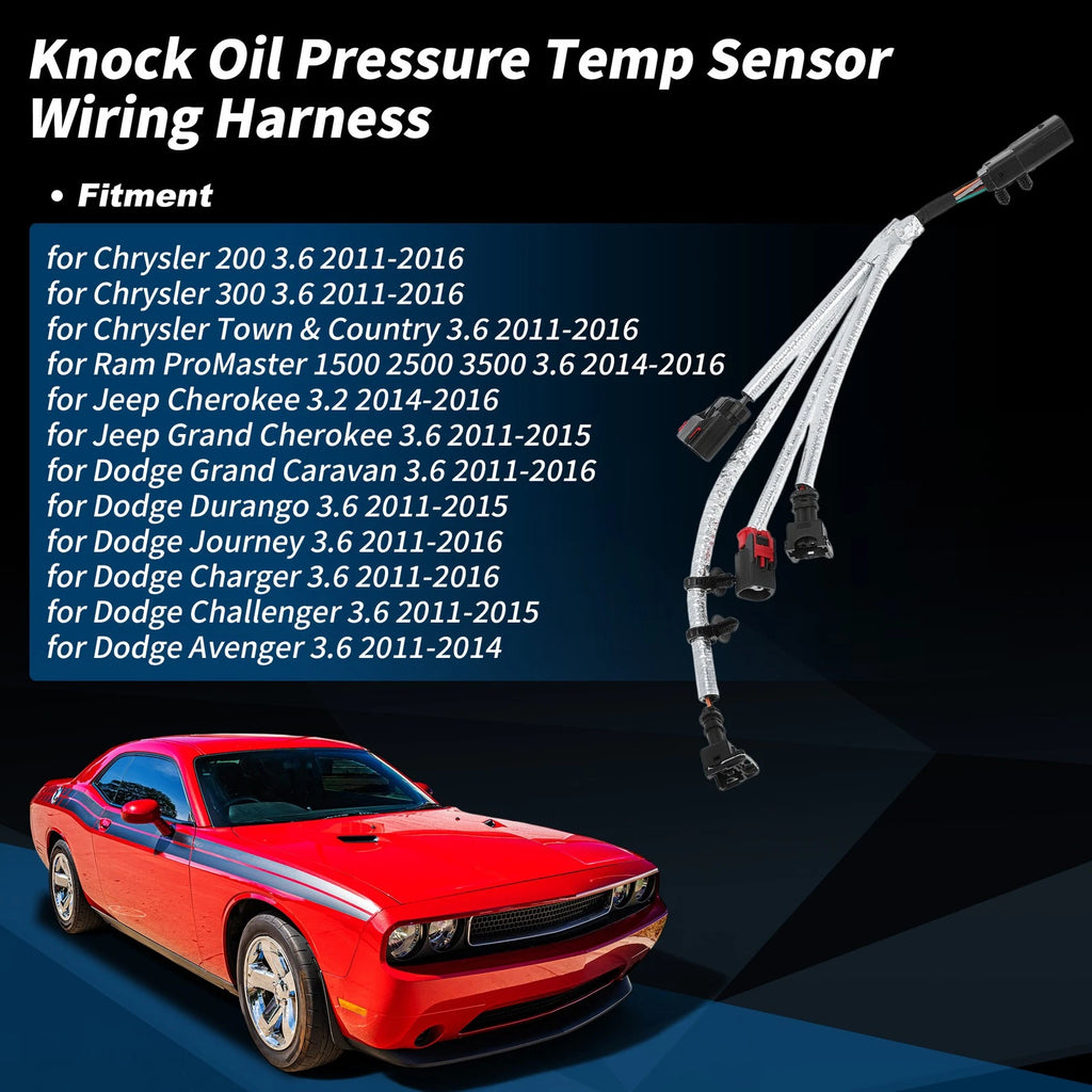 Knock Oil Pressure Temp Sensor Wiring for Dodge Durango (2011–2015)