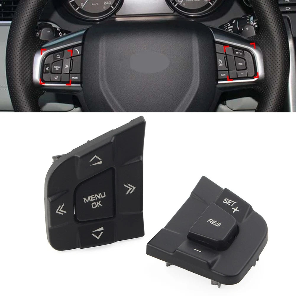 Steering Wheel Switch Button Cover for Land Rover Discovery Sport (2015–2019)